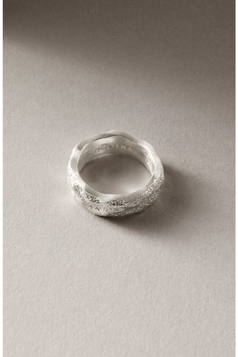 Chunky Ring Silver, Main, color, Silver