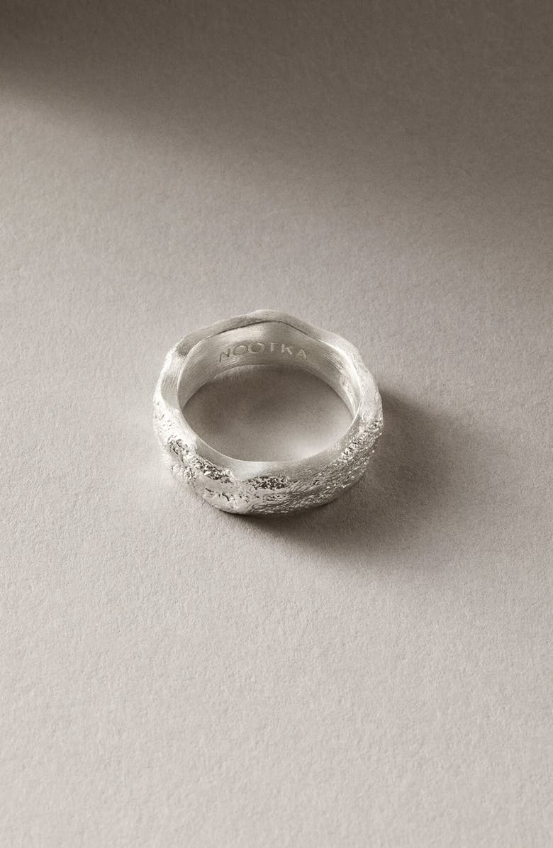 NOOTKA Chunky Ring Silver, Main, color, Silver