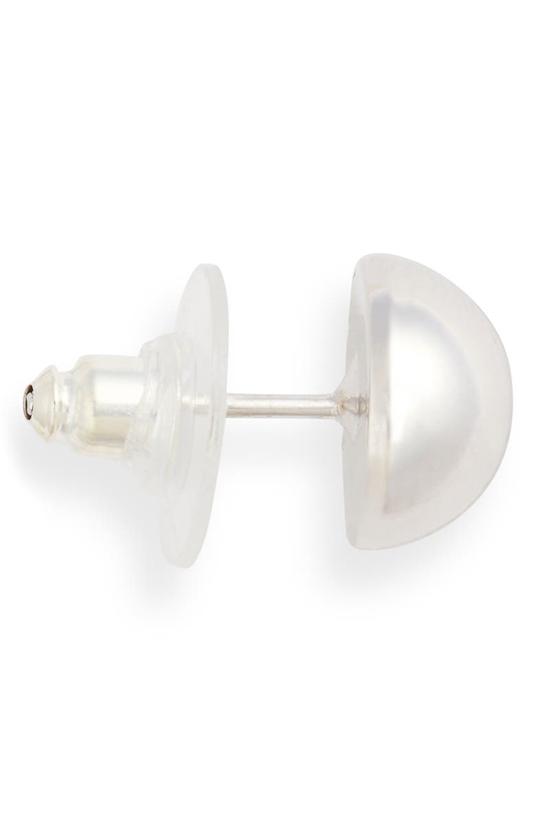 Jane Basch Designs Half Dome Stud Post Earrings, Alternate, color,