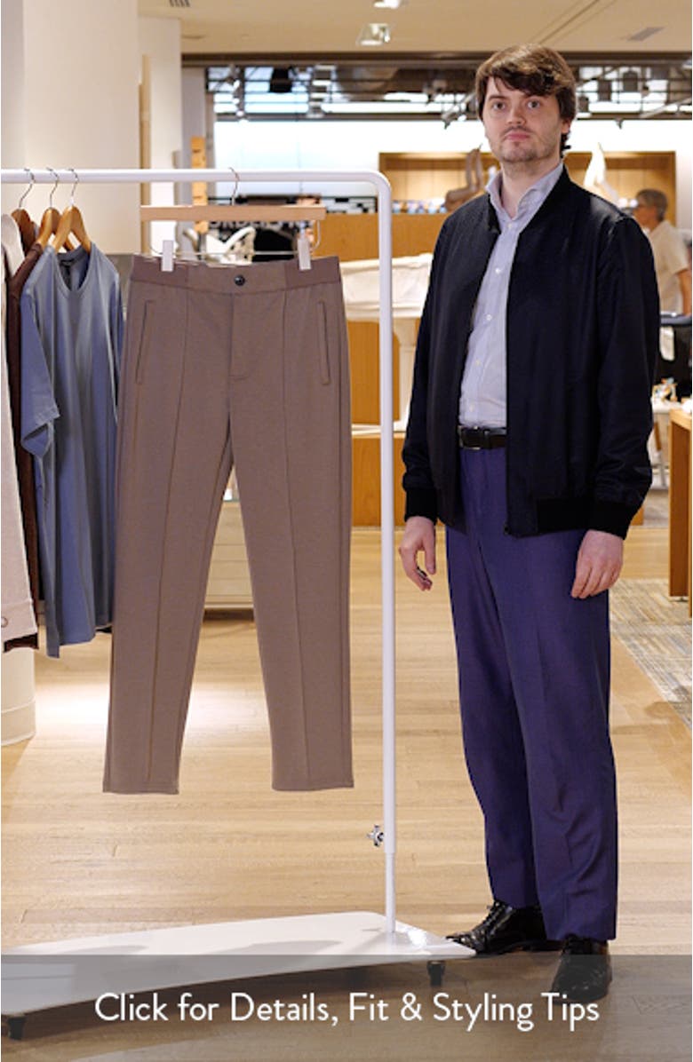 Soft Touch Pintuck Knit Pants, sales video thumbnail