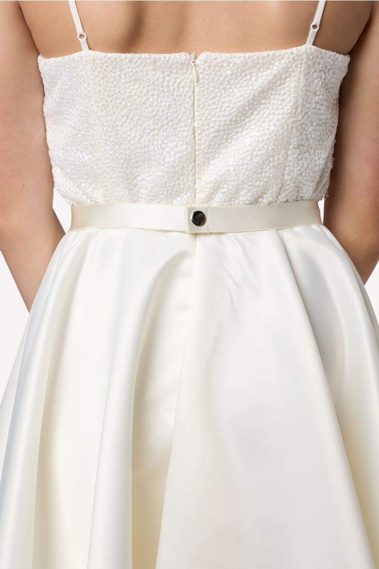Stretchy Beaded Belt, Alternate, color, Ivory
