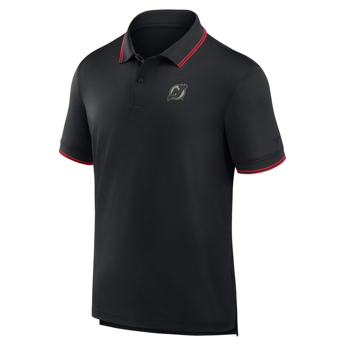 Men's Fanatics Black New Jersey Devils Front Office Move Mono Polo - image 2
