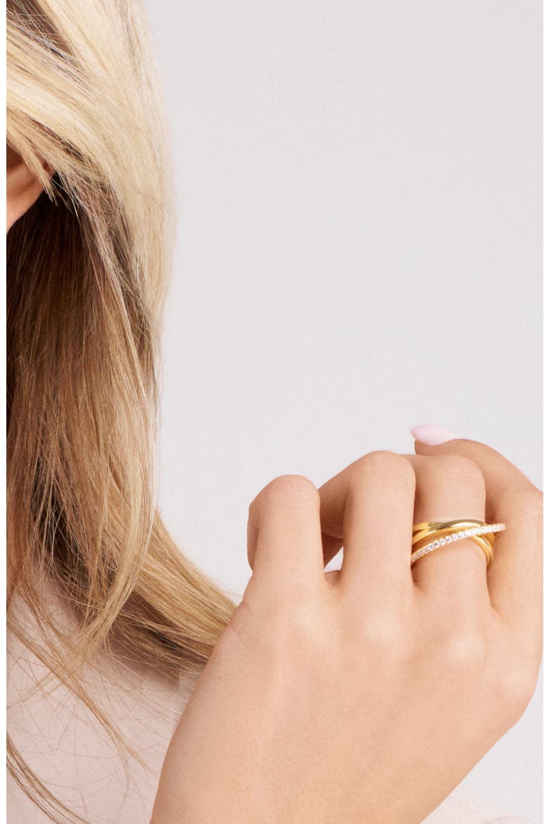 Ring Spirale, Alternate, color, 925 Sterling Silver