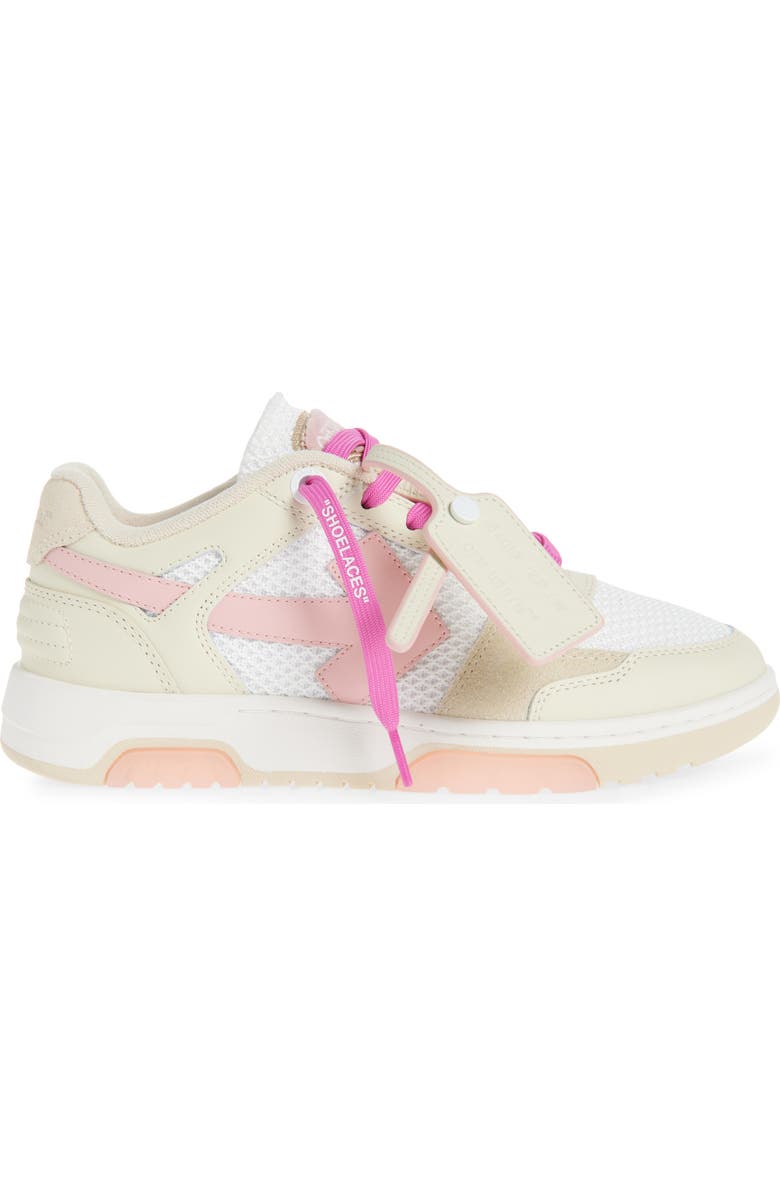 Off-White Slim Out of Office Sneaker, Alternate, color, Pink - Rose Pink