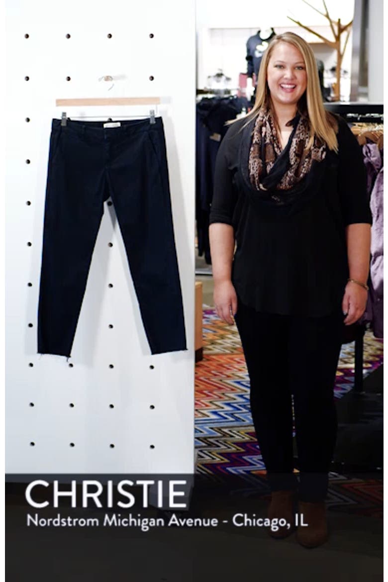 East Hampton Stretch Cotton Twill Crop Pants video