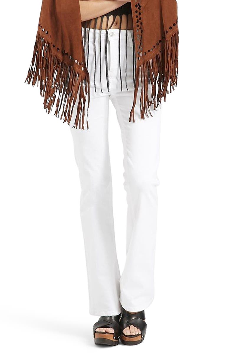 Topshop Jamie Flare Jeans, Main, color,