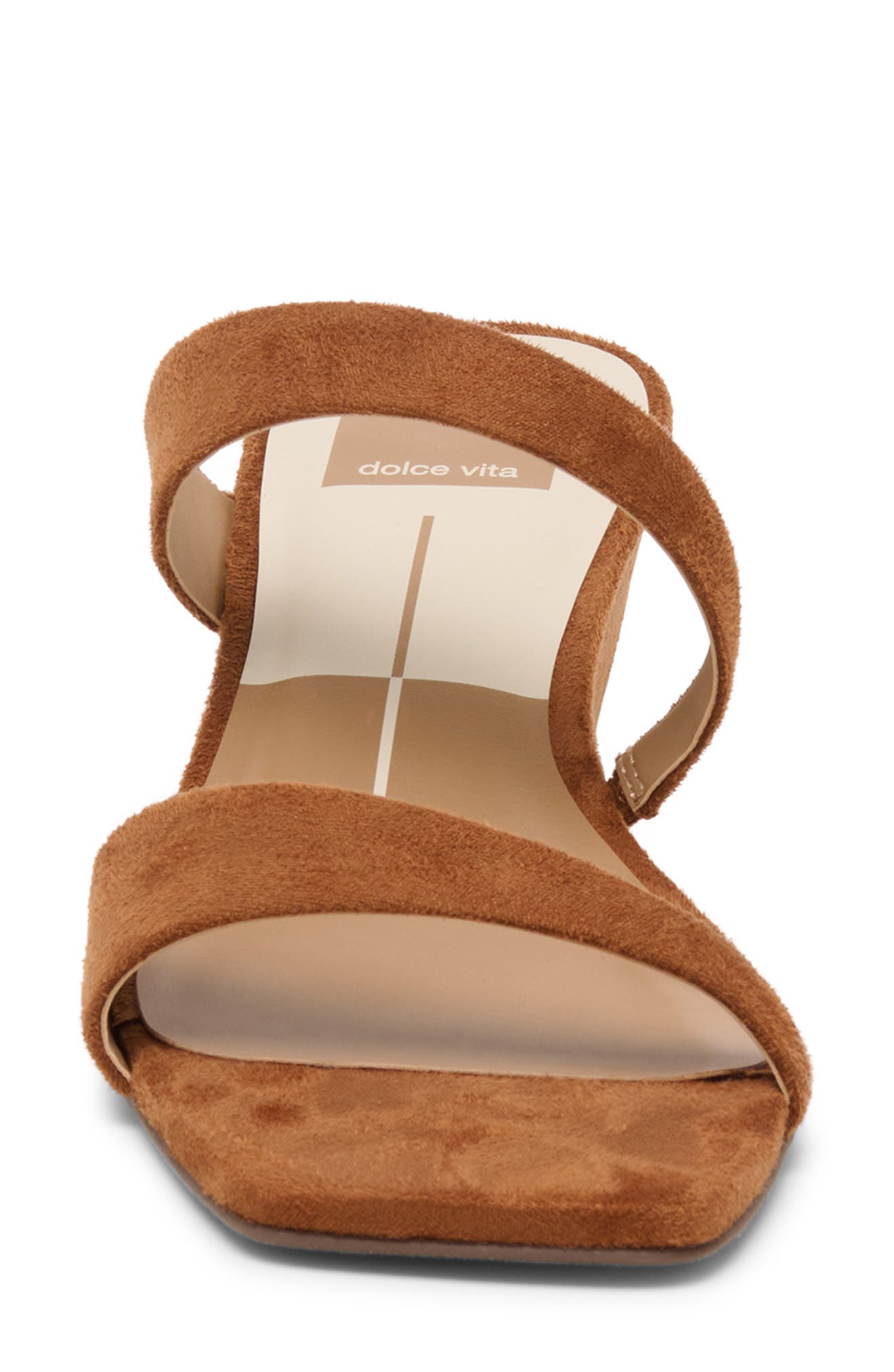 Dolce Vita Quilan Sandal, Alternate, color, Brown Stella Suede