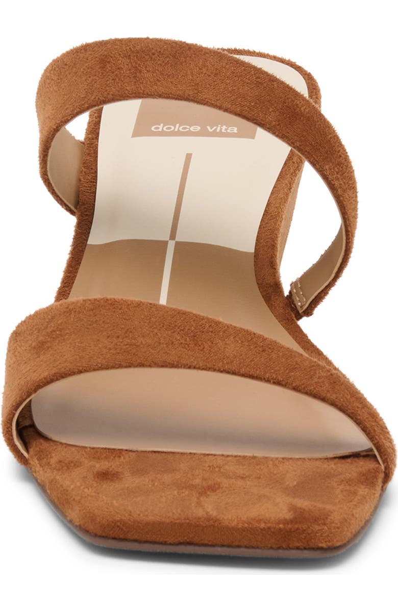 Dolce Vita Quilan Sandal, Alternate, color, Brown Stella Suede