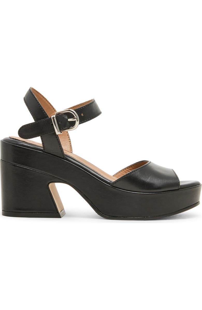Blondo Mika Ankle Strap Pump, Alternate, color, Black Leather