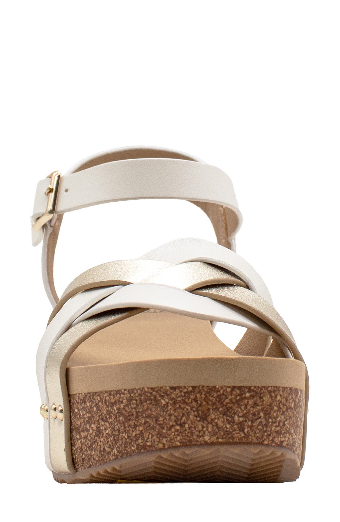 Volatile Edna Ankle Strap Platform Wedge Sandal, Alternate, color, 