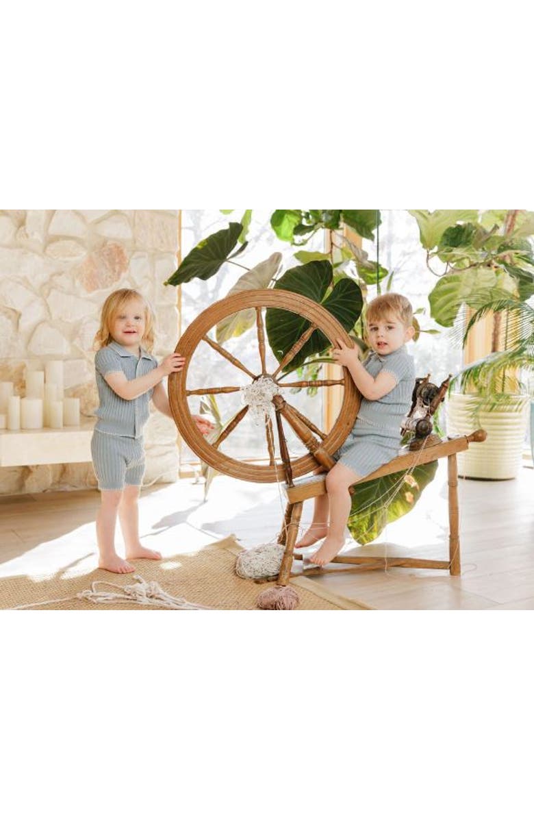 Ely's & Co. Looms Wave Collection - Knit Set, Alternate, color, Blue