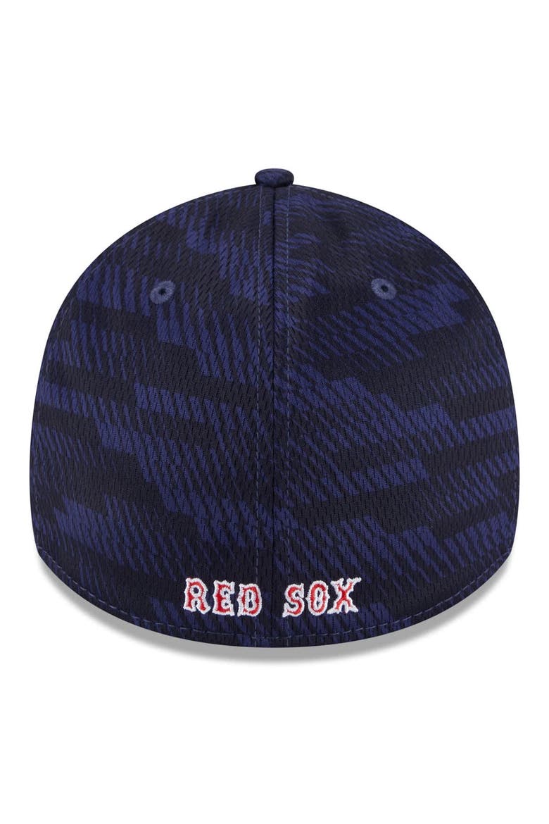Men's New Era Navy Boston Red Sox 2025 MLB Clubhouse 39THIRTY Flex Hat, Alternate, color, Navy