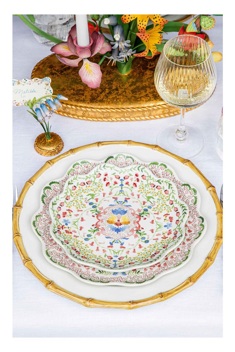 Sofia Dessert/Salad Plate, Alternate, color, MULTI PINK