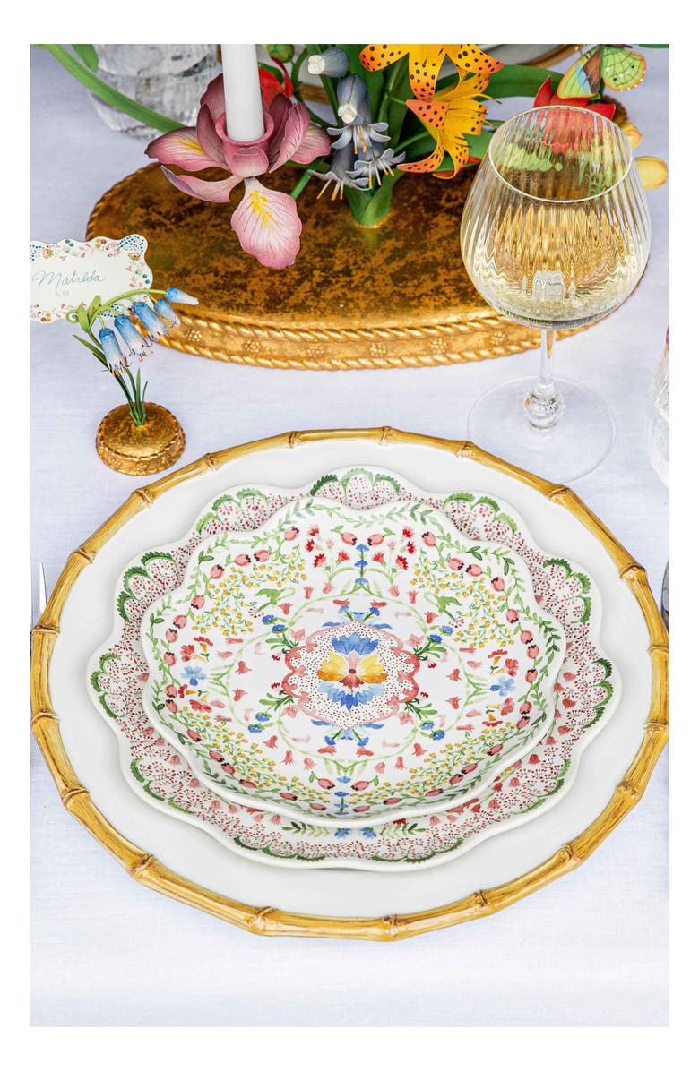 Juliska Sofia Dessert/Salad Plate, Alternate, color, Multi Pink