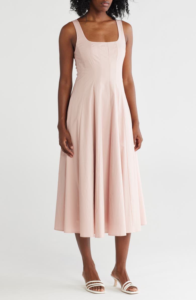Godet Tank Dress