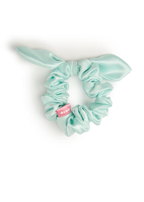 Bunny Ear Silk Hair Tie Scrunchie