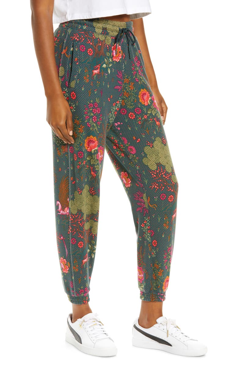 PUMA x Liberty Allover Print Sweatpants, Alternate, color, 