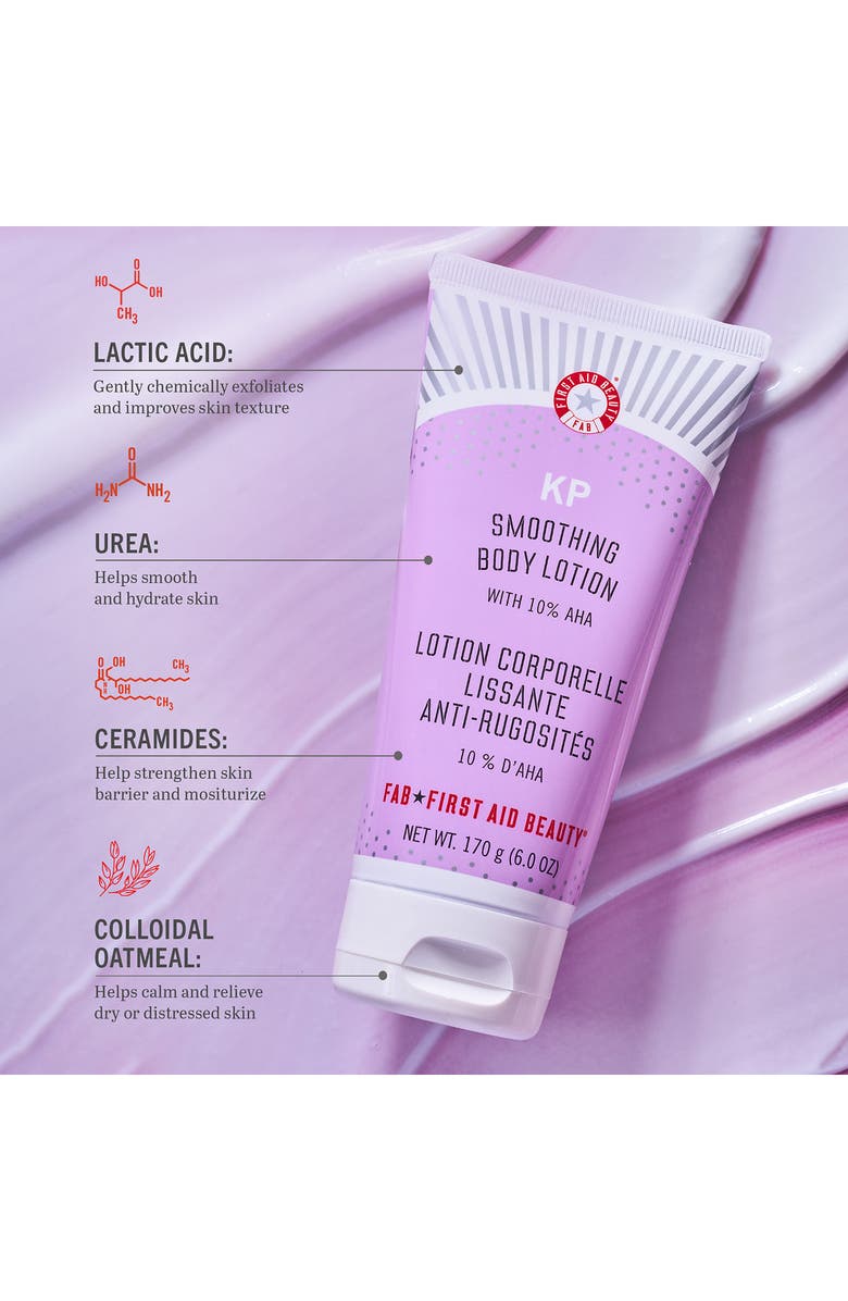 First Aid Beauty KP Smoothing Body Lotion with 10% AHA, Alternate, color,