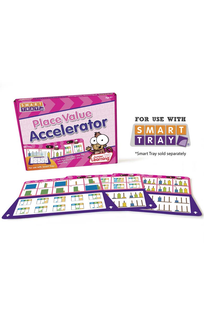 Junior Learning Activity Place Value Accelerator, Ages 6+, Main, color, Multicolored