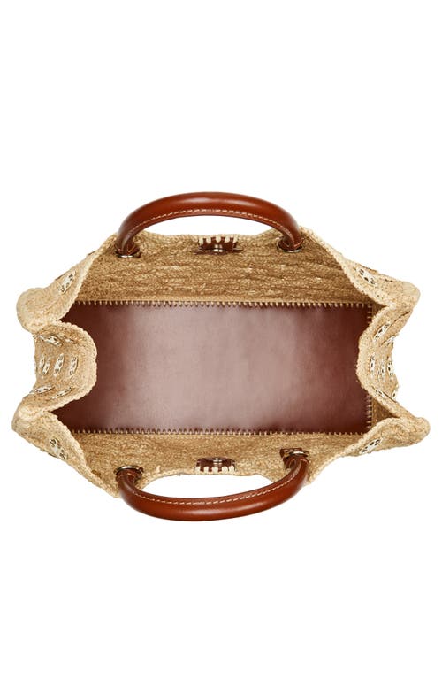 Rabanne Raffia Disc Tote