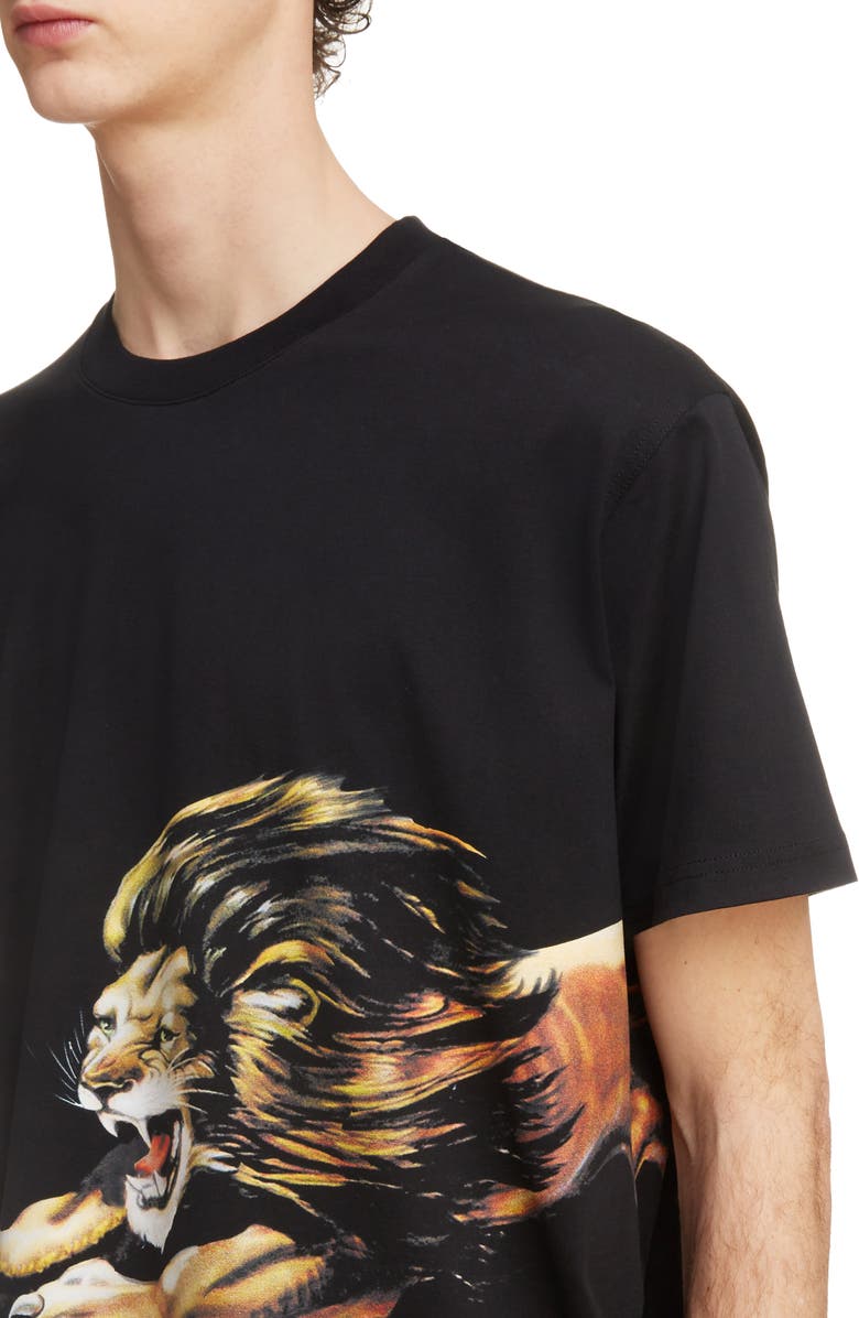 Givenchy Lion Graphic T-Shirt, Alternate, color,