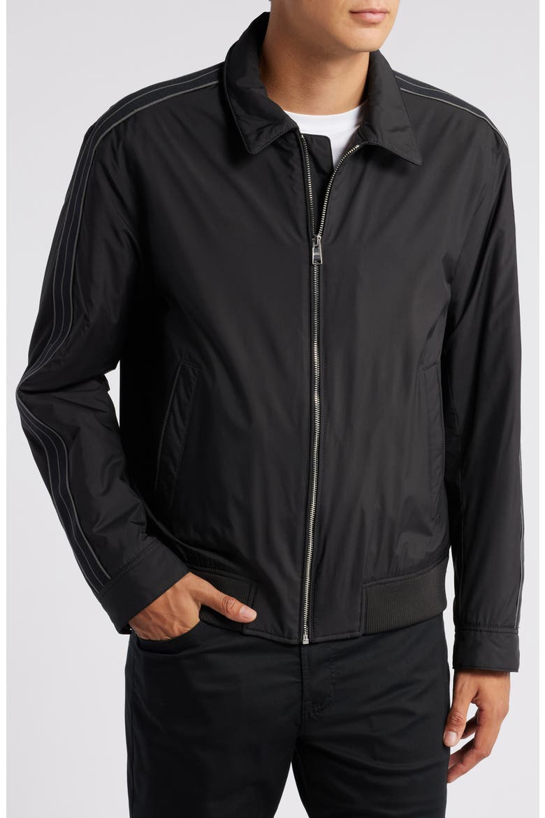 Chadeus Water Repellent Jacket, Alternate, color, BLK