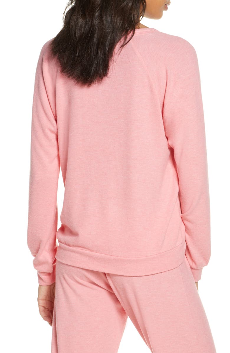 PJ Salvage Peached Jersey Sweatshirt, Alternate, color, 