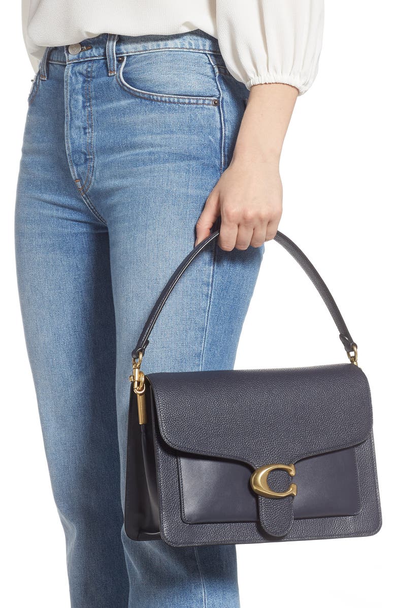 COACH Tabby Leather Crossbody Bag, Alternate, color,