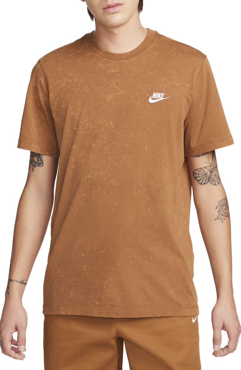 Nike Sportswear Embroidered Logo T-Shirt, Main, color,