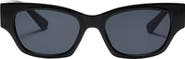 Fifth & Ninth Andi 51mm Polarized Rectangular Sunglasses