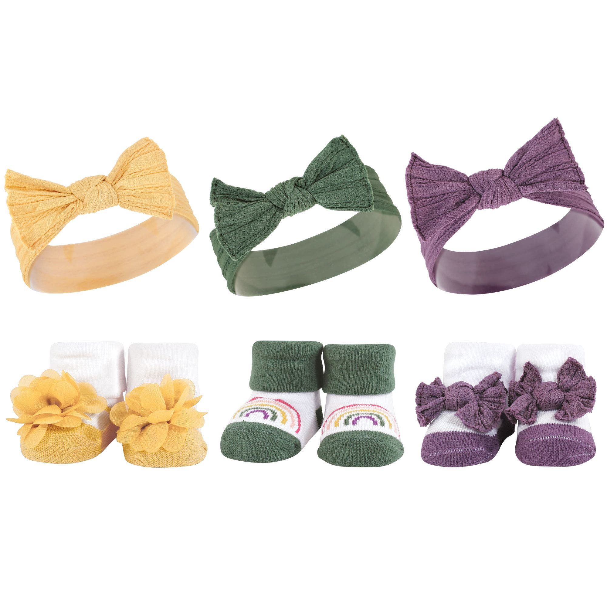 Purple Green Yellow