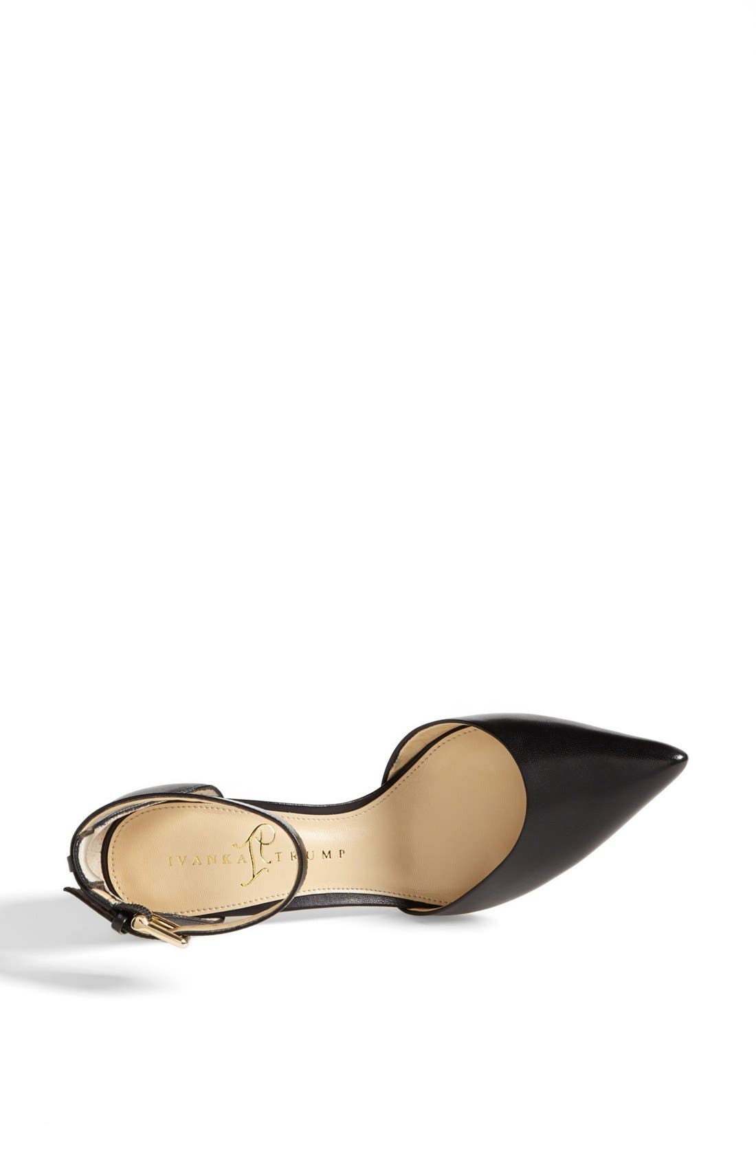 'Fabian' Pump, Alternate, color, BLACK
