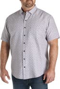 Synrgy by DXL Big & Tall Microfiber Floral Sport Shirt