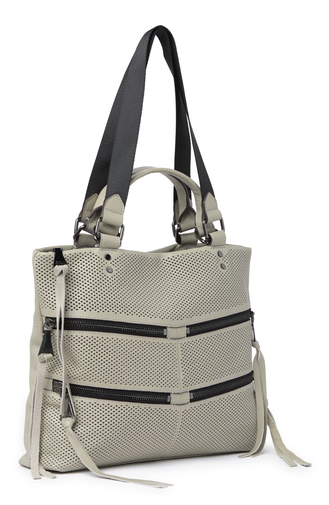 Kestenberg Misfit Triple Entry Tote Bag, Alternate, color, ELEPHANT GREY