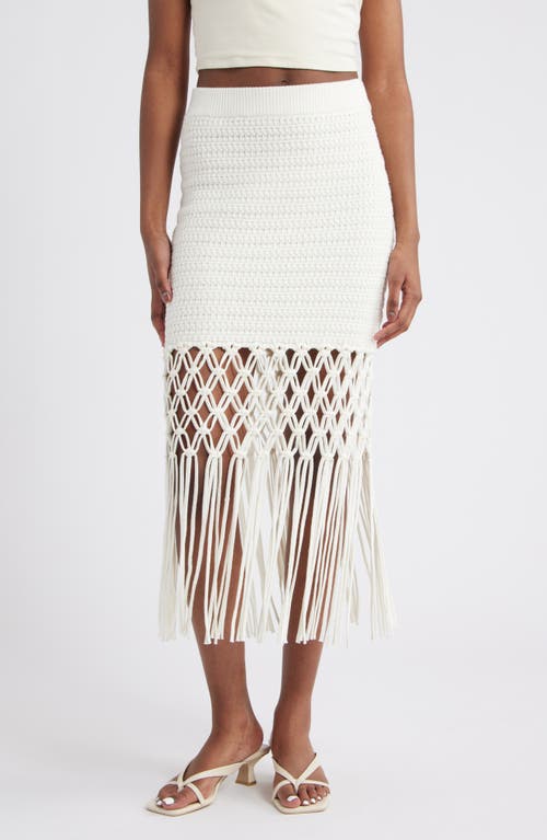 Rails Sevilla Crochet Knit Skirt