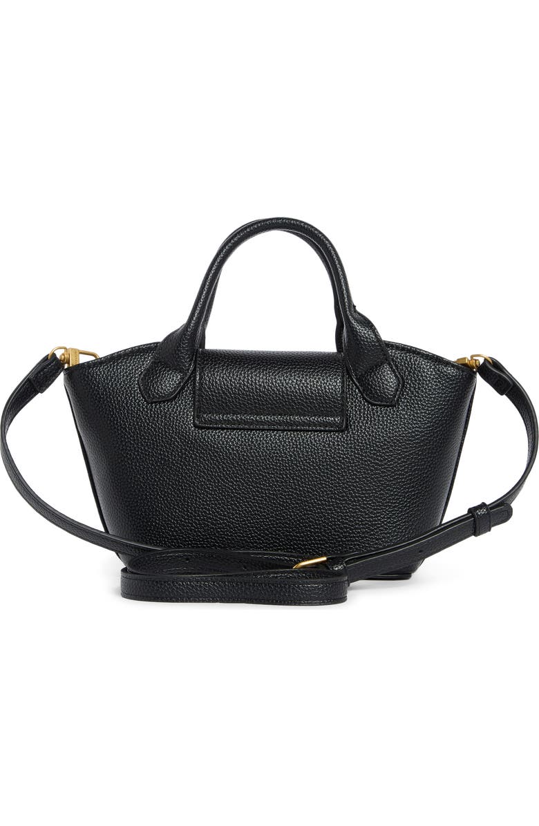 Tahari Elle Top Handle Bag, Alternate, color, Black