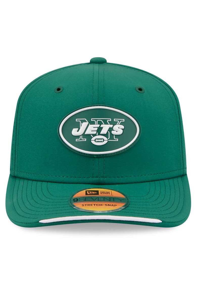 Men's New Era Green New York Jets 2026 Sideline Throwback 9SEVENTY Adjustable Hat, Alternate, color, Green