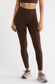 Zella Studio Luxe 7/8 High Waist Pocket Leggings