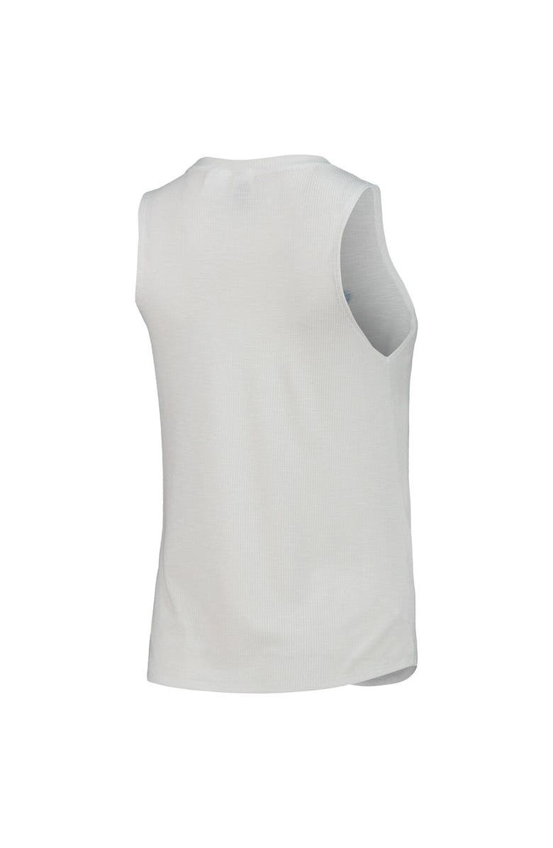 CONCEPTS SPORT Women's Concepts Sport Green/White Miami Hurricanes Ultimate Flannel Tank Top & Shorts Sleep Set, Alternate, color, 