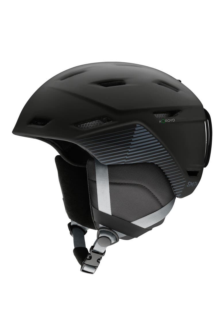 Mission MIPS Snow Helmet, Main, color, MATTE BLACK STRIPES