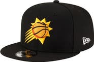 New Era Men's New Era Black Phoenix Suns 9FIFTY Snapback Hat