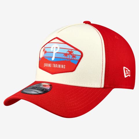 Men's New Era  Stone Philadelphia Phillies 2026 Spring Training Fan Pack Gradient 39THIRTY Flex Hat