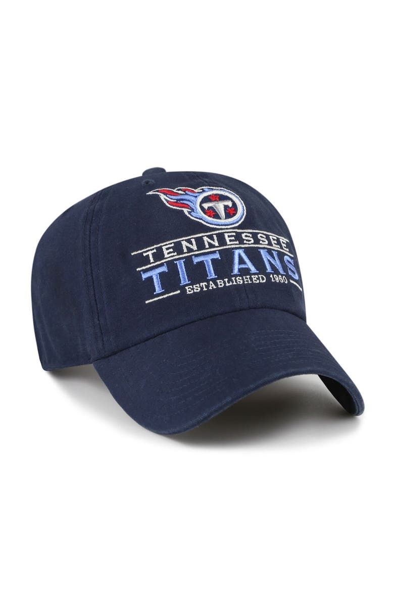 '47 Men's '47 Navy Tennessee Titans Vernon Clean Up Adjustable Hat, Alternate, color, Navy