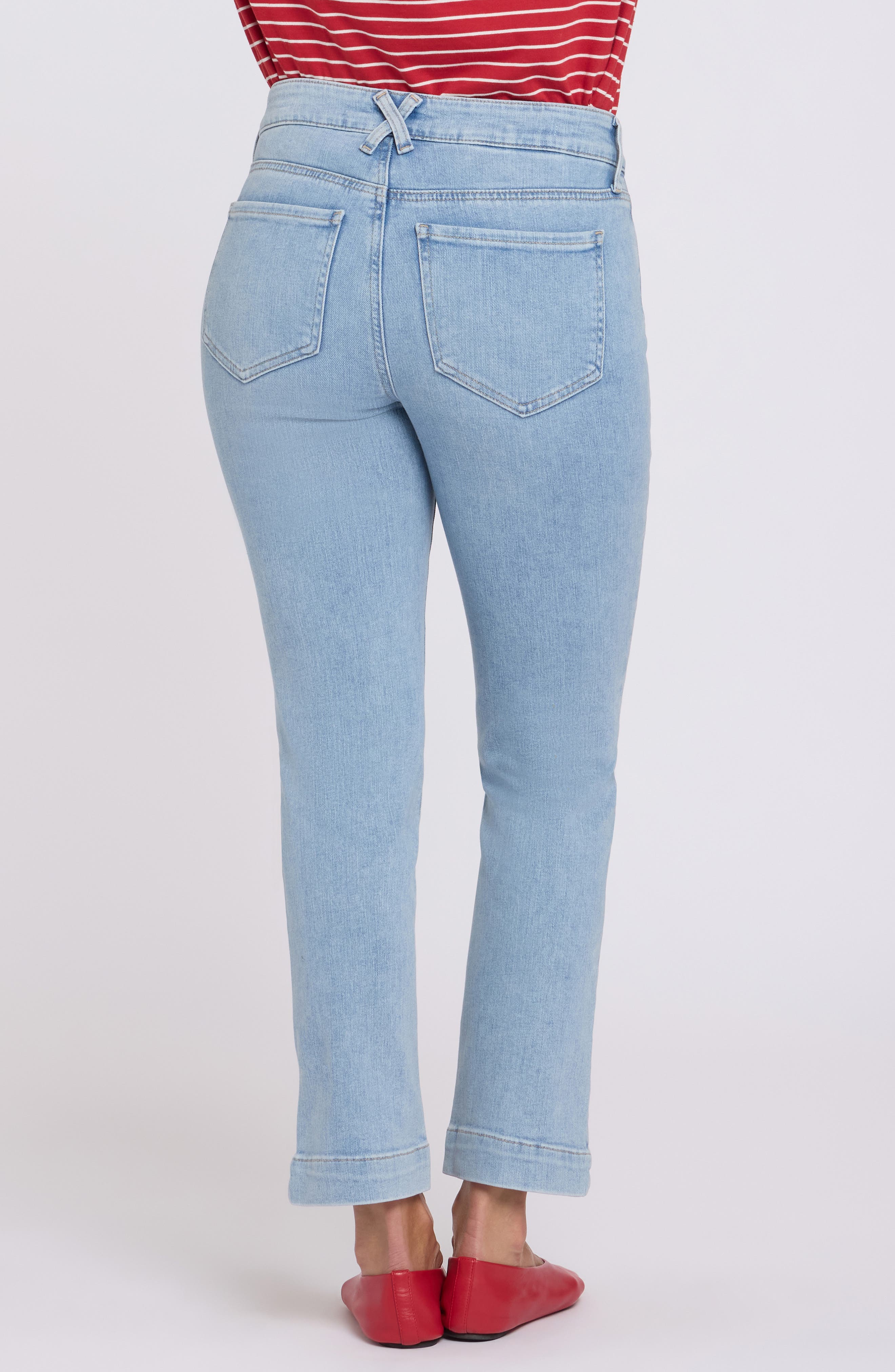 Sheri Ankle Slim Straight Leg Jeans - image 2