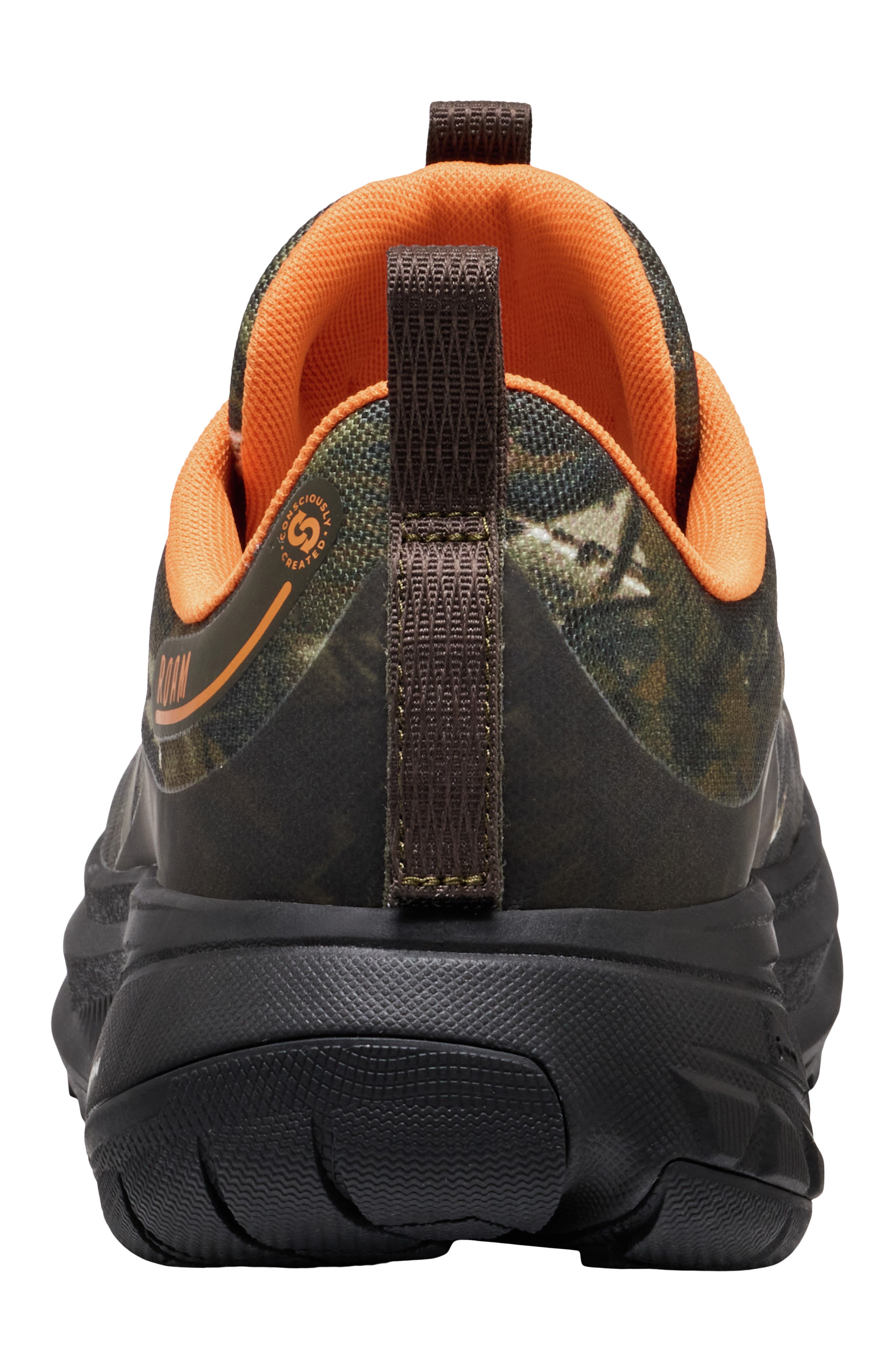 Roam Running Shoe, Alternate, color, CAMO/ SAFETY ORANGE