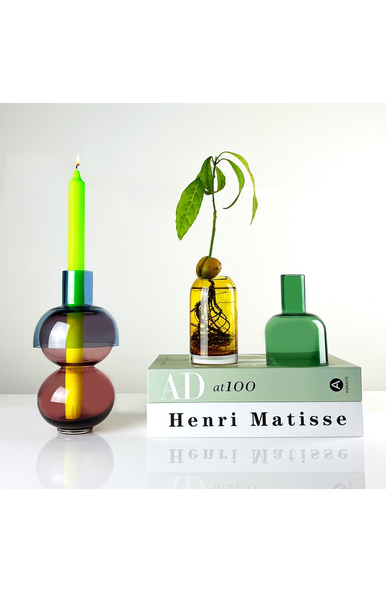 CLOUDNOLA Set of 2 Reversible Vases, Alternate, color, Multi