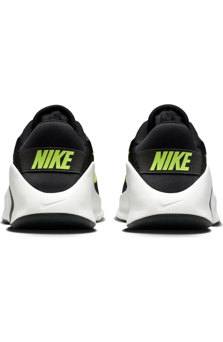 Nike Flex Train Athletic Training Shoe, Alternate, color, Black/ Volt