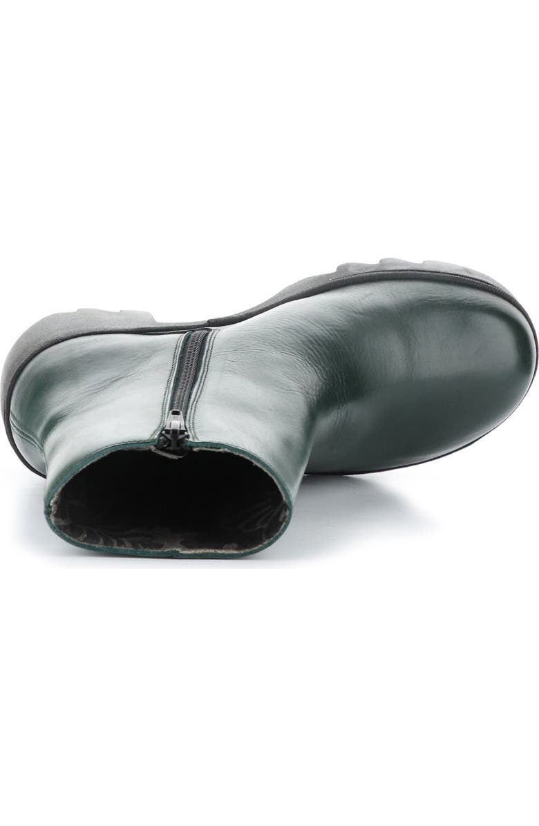 Fly London Toor Platform Bootie, Alternate, color, Petrol Rug