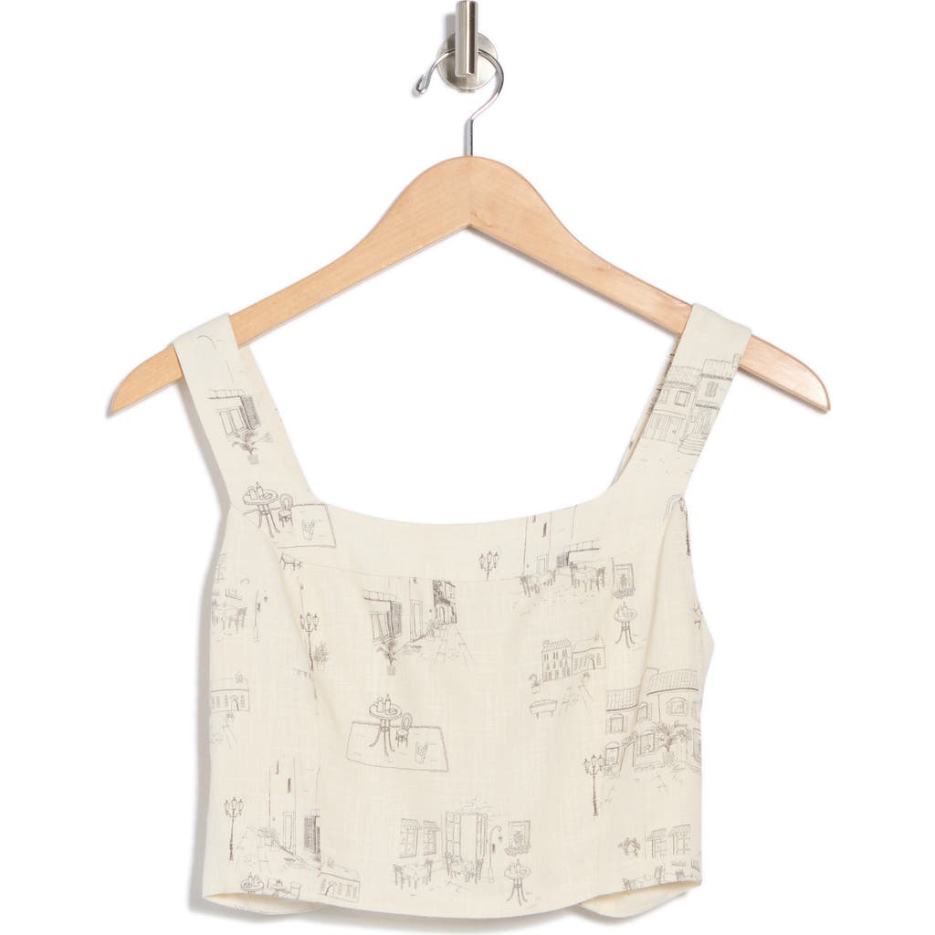 Elodie Wide Strap Crop Tank