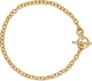 David Yurman DY Mercer® Toggle Chain Necklace in 18K Yellow Gold with Diamonds, 12.7mm